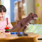 Realistic Infrared Remote Control Walking Dinosaur Best Tyrannosaurus Robot Gift For Kids