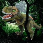 Kids RC Dinosaur Toy Remote Control Dinosaur T-Rex With LED Light Up, Walking & Roaring Realistic Dinosaur Toys