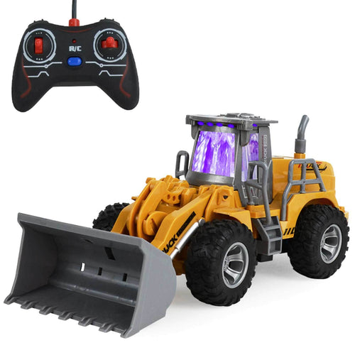 1:32 5 Channels Remote Control Engineering Truck Mini Excavator Bulldozer Tractor Dump Truck