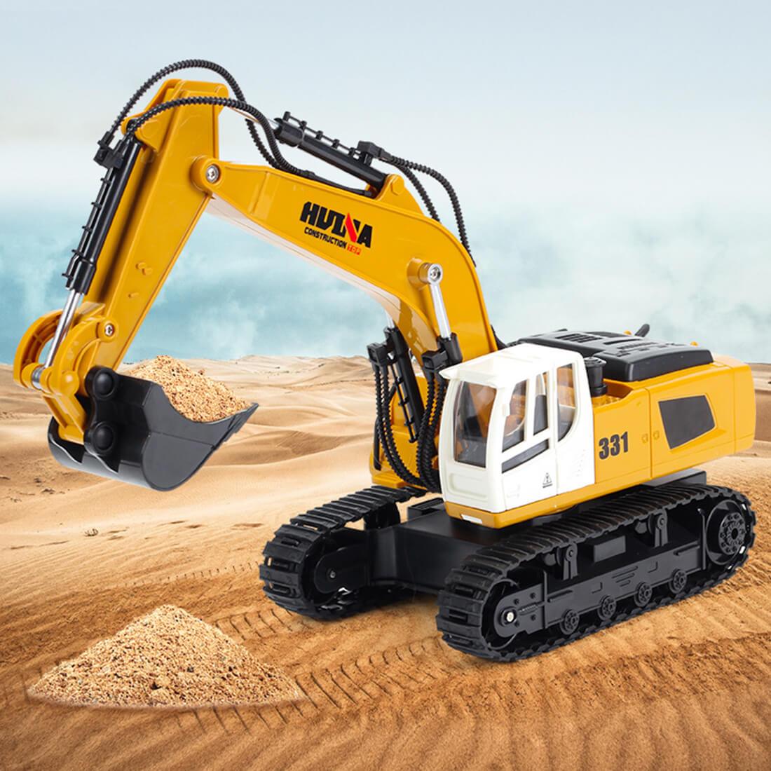 8 Channels Full Functional Excavator Electric Remote Control Construction Tractor