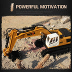 8 Channels Full Functional Excavator Electric Remote Control Construction Tractor