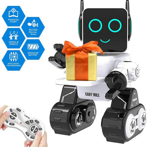 Kids Smart RC Robot Toy with Touch & Sound Control Intelligent Programmable Robot