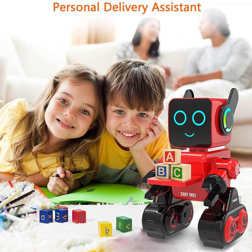 Robot Toy for Kids Smart RC Robot with Touch & Sound Control Intelligent Programmable Robot, Good Gift for Boys Girls