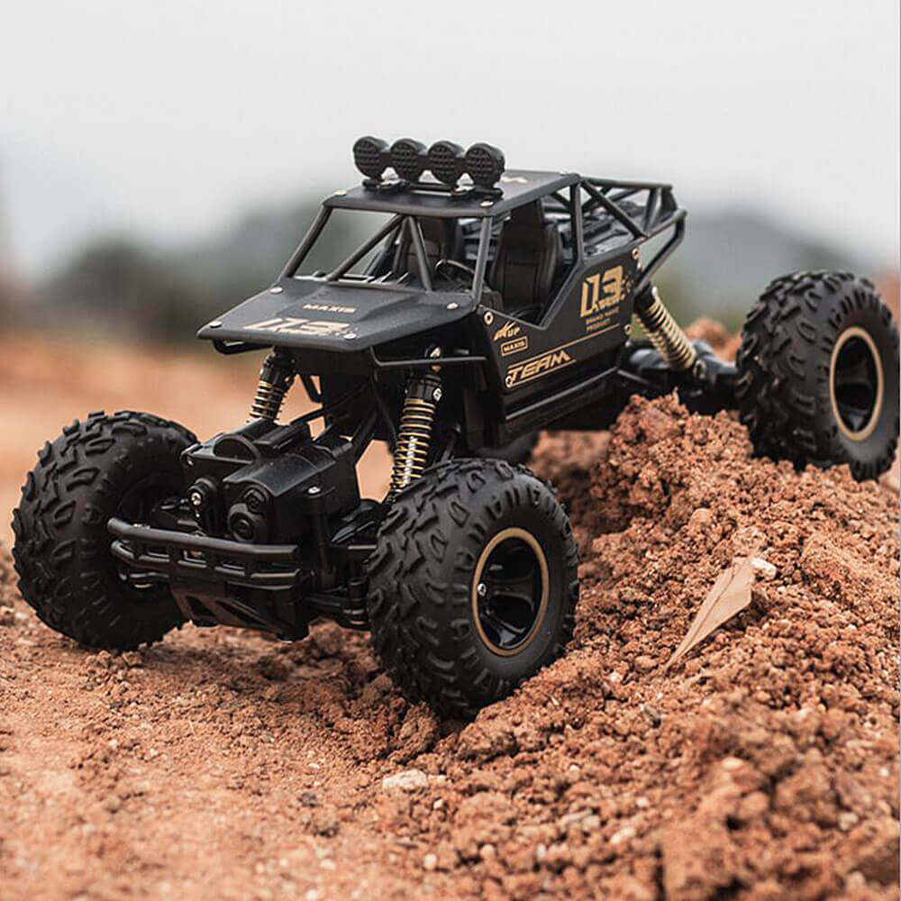 Kids Fast Remote Control Truck Off-Road Rock Crawler Racing Car