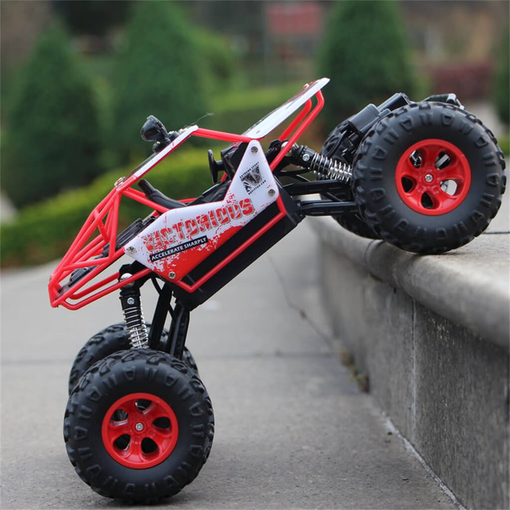 Kids Fast Remote Control Truck Off-Road Rock Crawler Racing Car