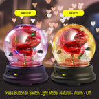 Rose Light Aromatherapy Oil Diffuser Christmas LED Rose Lamps