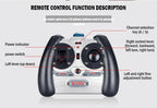S107E Remote Control Helicopter 2.4GHz Gyro Altitude Hold Airplane RC Anti-Fall Plane