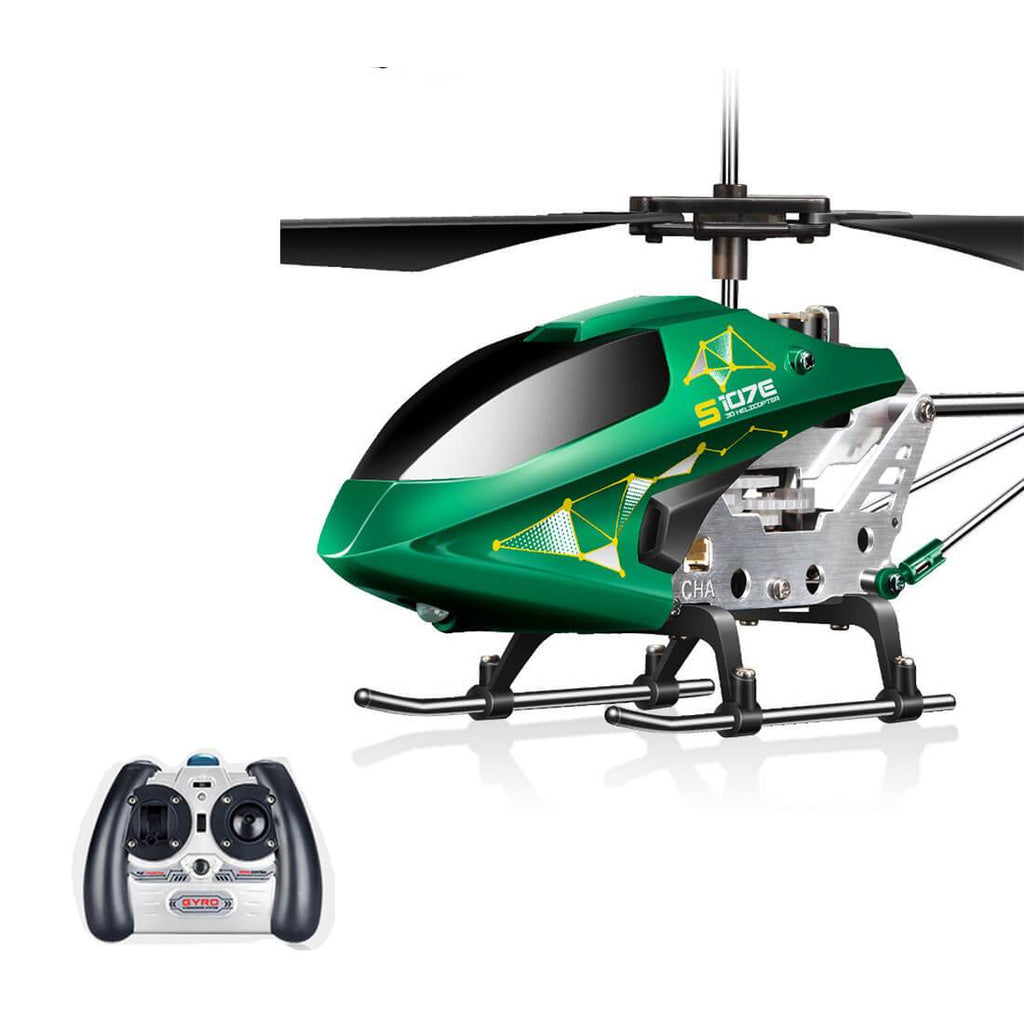 S107E Remote Control Helicopter 2.4GHz Gyro Altitude Hold Airplane RC Anti-Fall Plane