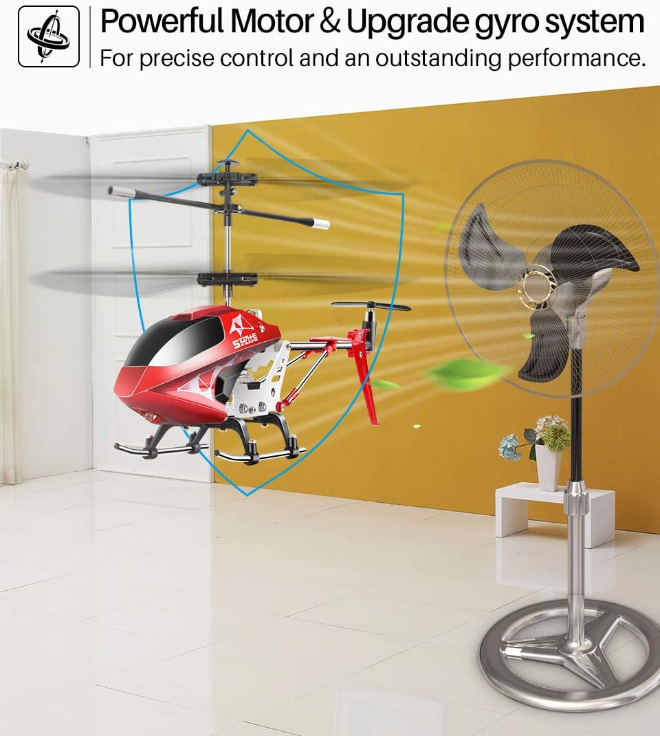 S107E Remote Control Helicopter 2.4GHz Gyro Altitude Hold Airplane RC Anti-Fall Plane