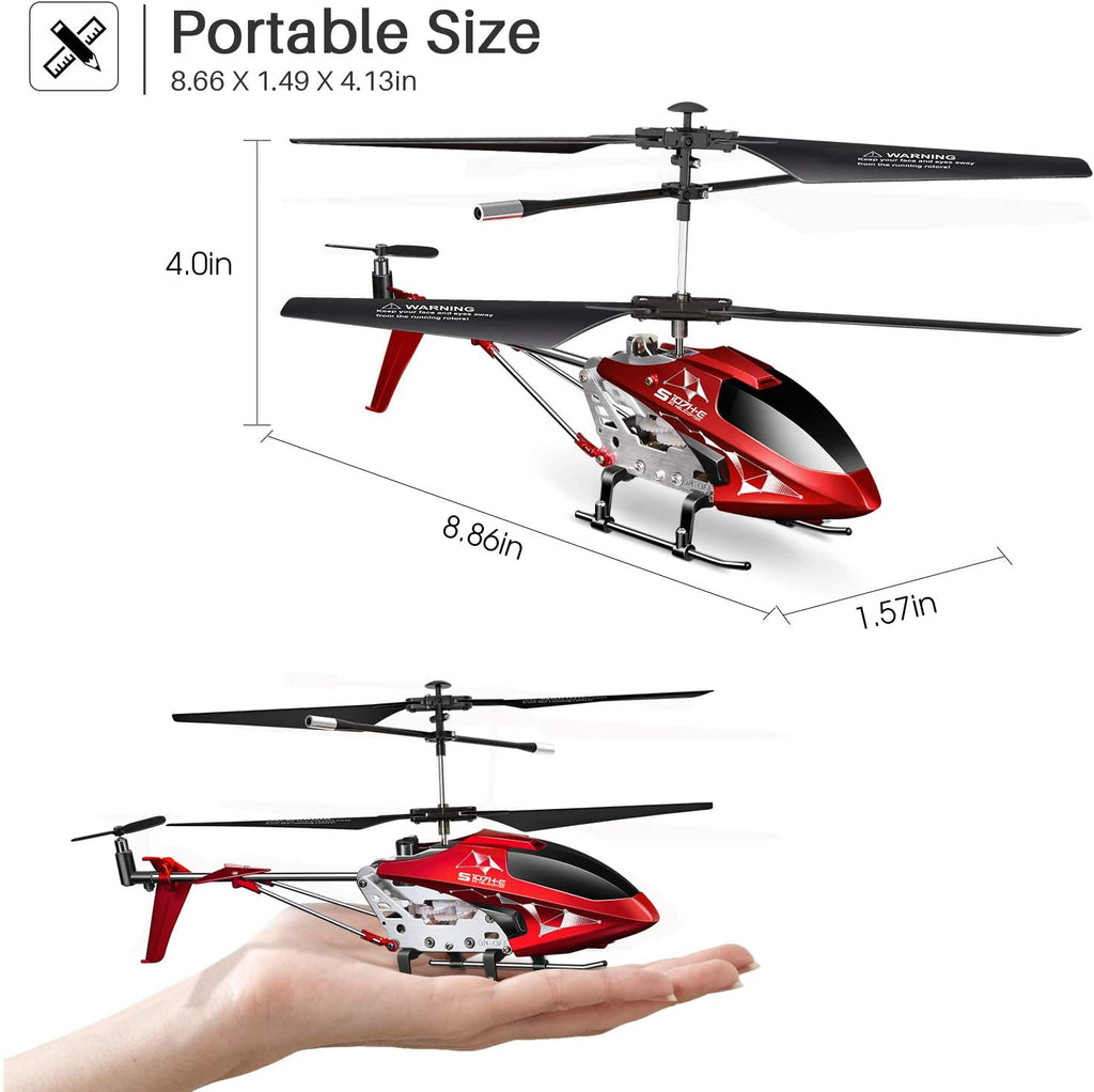 S107E Remote Control Helicopter 2.4GHz Gyro Altitude Hold Airplane RC Anti-Fall Plane