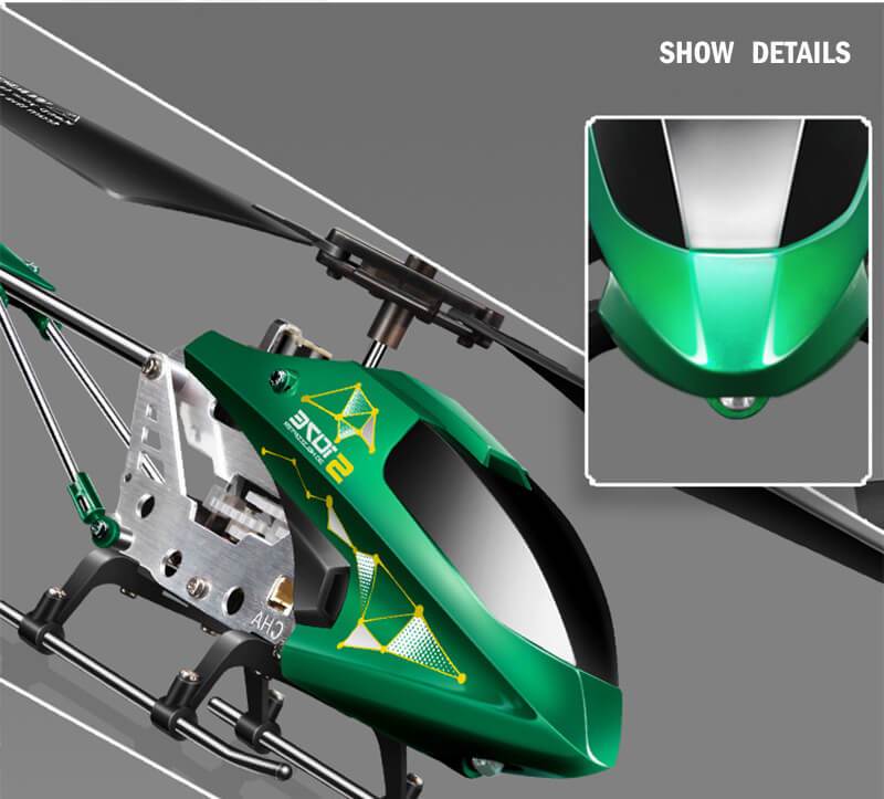 S107E Remote Control Helicopter 2.4GHz Gyro Altitude Hold Airplane RC Anti-Fall Plane