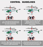 S107E Remote Control Helicopter 2.4GHz Gyro Altitude Hold Airplane RC Anti-Fall Plane