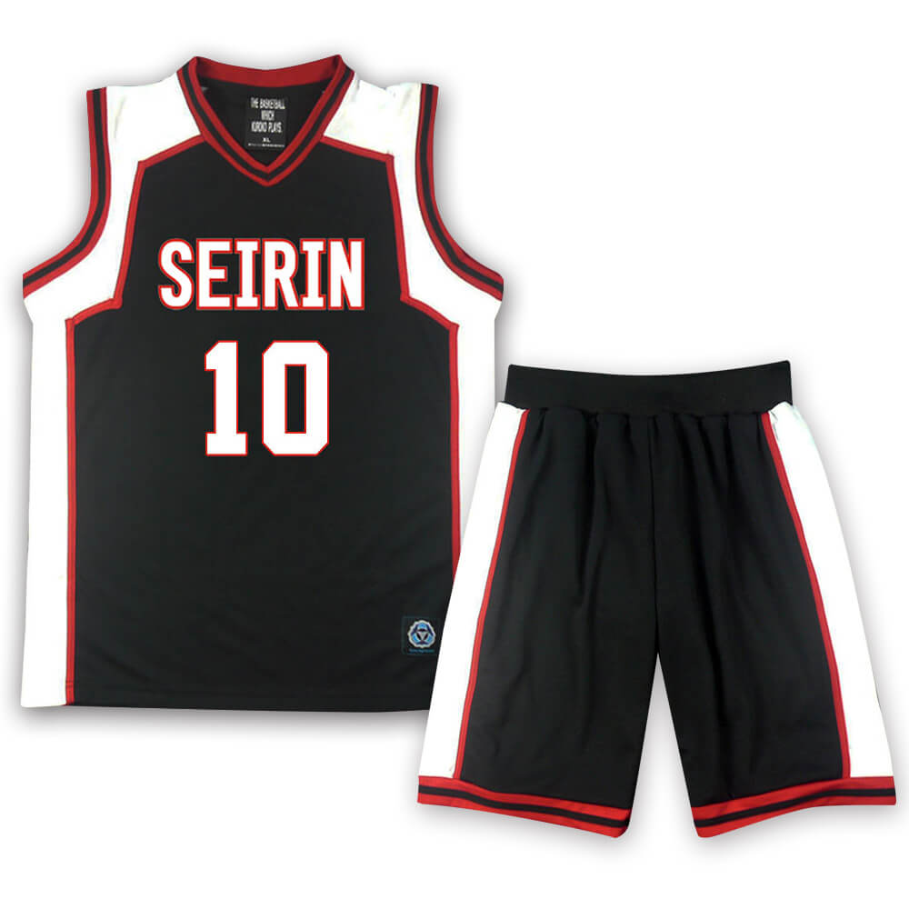 SEIRIN High School Black Jersey 10 11 Kuroko's - Main Image