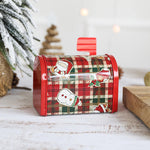 Santa's Mailbox Letter to Santa Enchanted Metal Red Mail Box Christmas Decorations