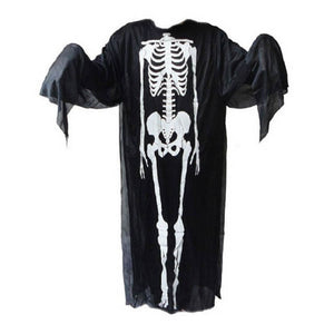 Kids Scary Halloween Costume Zombie Skeleton Cosplay Jumpsuit for Boys Girls