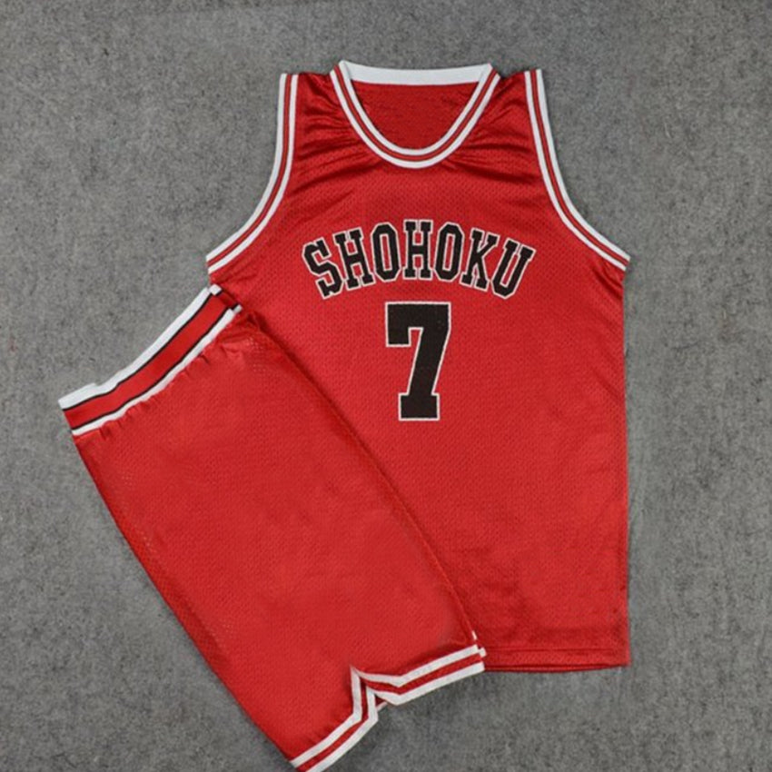 Slam Dunk Shohoku High School Kids Adult Costume Basketball Jersey Uniform
