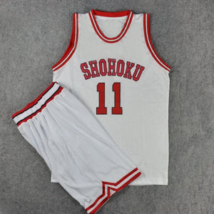 Slam Dunk Shohoku High School Kids Adult Costume Basketball Jersey Uniform