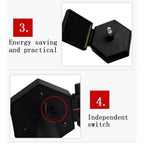 Solar Snowman Led Lamps 2-Pack Garden Lights Christmas Decoration