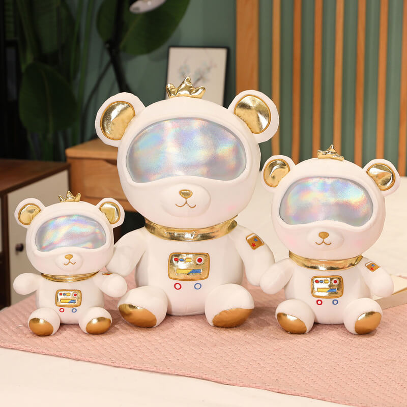 Space Bear Plush Toy Astronaut Bear Doll for Children Birthday Present Xmas Gifts