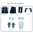 Ahsoka Tano Costume Ahsoka Uniform Accessories Full Set for Halloween Dress Up