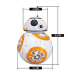 2.4G Remote Control Robot Smart Star Wars BB8 Robot With Music Sound Moveable Doll