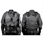 Tactical Vest Combat Armor Vests Mens Tactical Army Adjustable Armor Outdoor CS Training Vest Airsoft