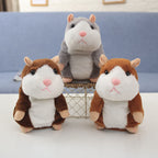 Talking Hamster Falante Mouse Pet Plush Toy Cute Talking Sound Record Educational Stuffed Doll