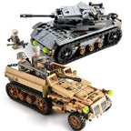 Empires of Steel WWII Battle Bricks Army Sets with 8 Free Minifigures Sets