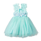 Toddler Girl Cute Party Dress Lace Flowers Dress For Little Princess 2-6 Years