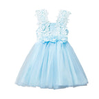 Toddler Girl Cute Party Dress Lace Flowers Dress For Little Princess 2-6 Years