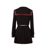 Anime Tokyo Revengers Girls Women Shiba Yuzuha Cosplay Costume Skirt Suit Sailor School Uniform Dress