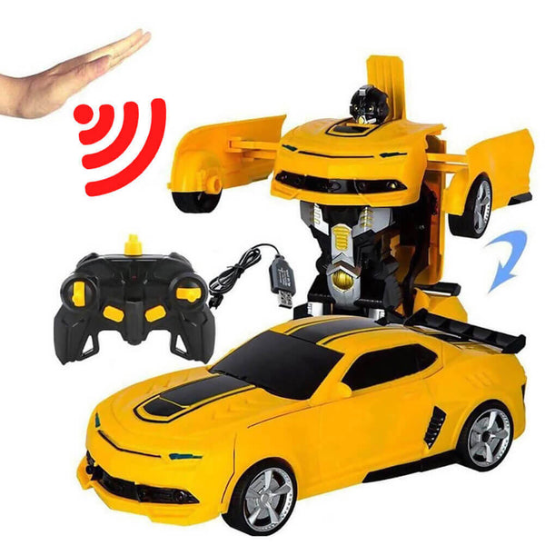 1:14 Remote Control Transformer Robot Car Toys Gesture Sensing RC