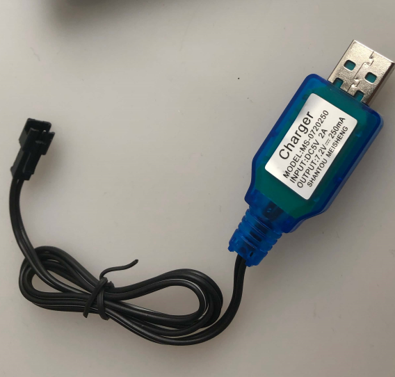 1/12 RC Car Charger and Rechargeable Battery