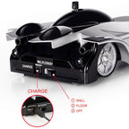 Wall Climbing RC Car Remote Control Toy 360° Rotating Stunt Car