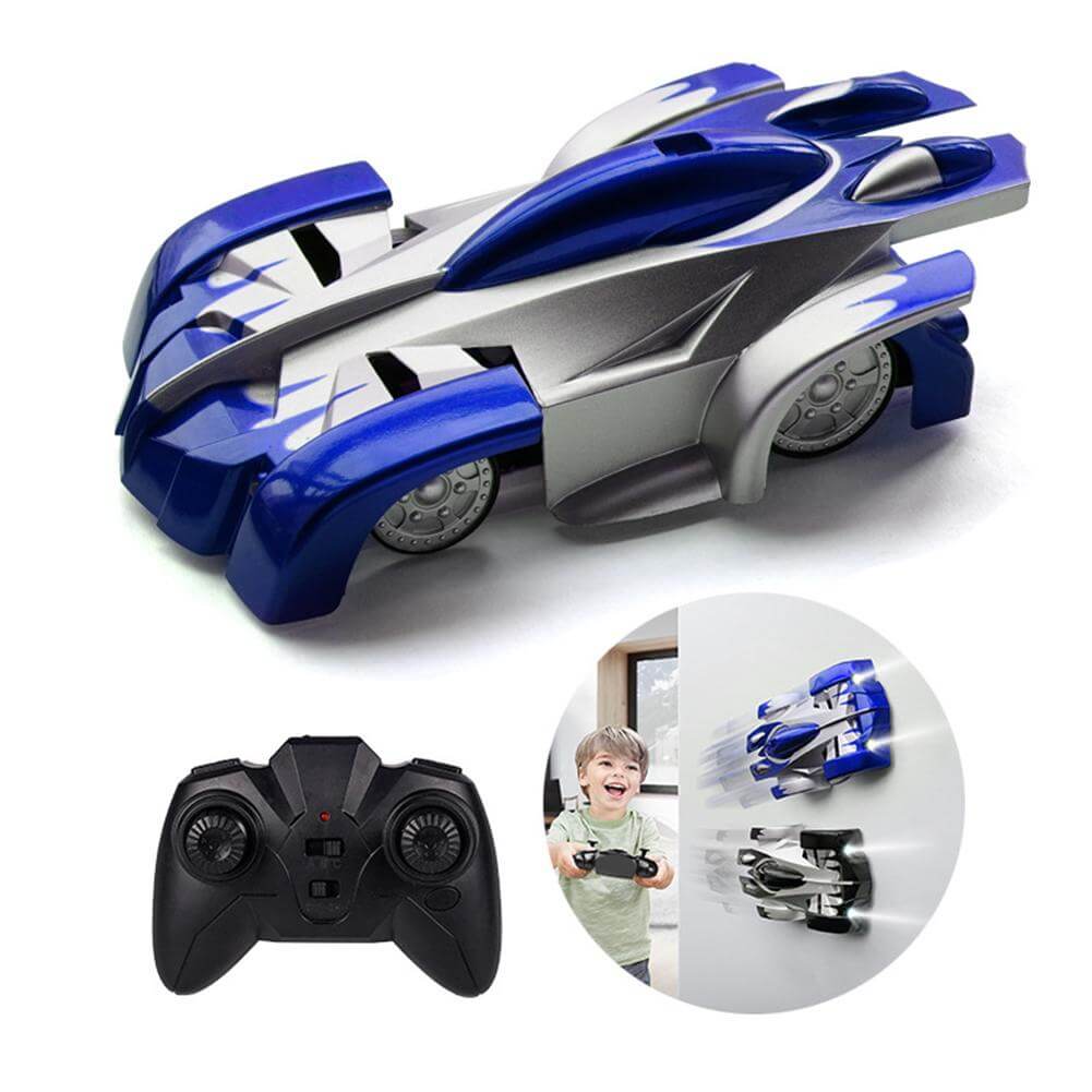 Wall Climbing RC Car Remote Control Toy 360° Rotating Stunt Car
