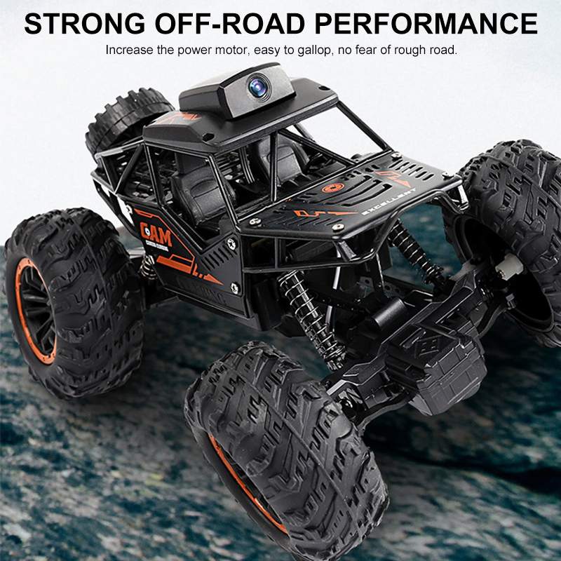 Kids RC Car With Camera 2.4G WIFI Camera App Remote Control Car Off-Road Drift Buggy