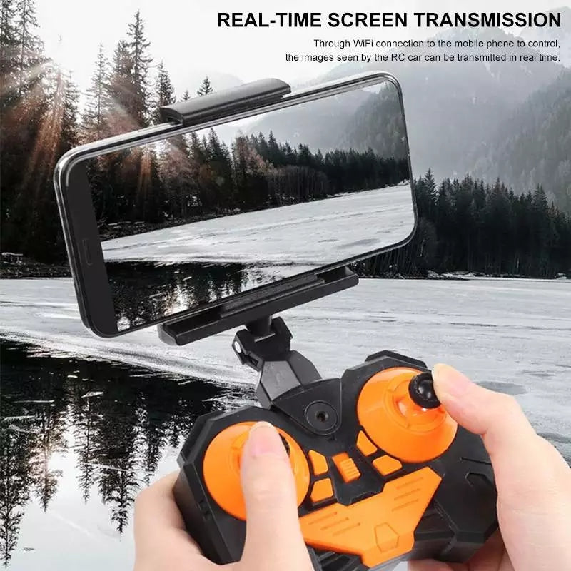 Kids RC Car With Camera 2.4G WIFI Camera App Remote Control Car Off-Road Drift Buggy