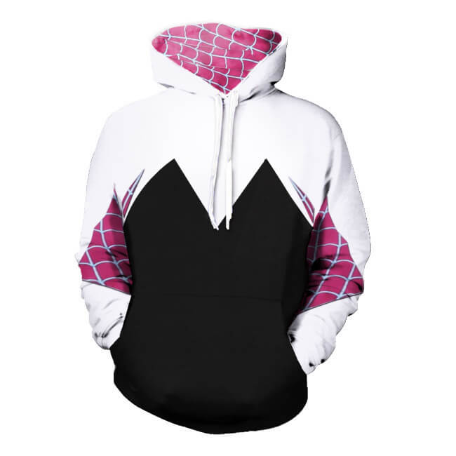 Adult Gwen Hoodie Unisex Long Sleeve Zip-up Pullover Plus Size Sweatshirt