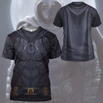 Adult Moon Knight T-shirt 3D Printed Amazing T-shirt for Men Women and Teens