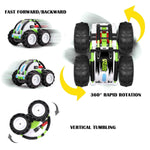 4WD Double Sided 360° Flip and Spin Stunt Amphibious Remote Control Racing Drift Car
