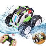 4WD Double Sided 360° Flip and Spin Stunt Amphibious Remote Control Racing Drift Car