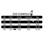 Girls Plague Doctor Costume Dress Gloves Cloak Halloween Party Full Set