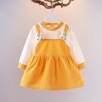 Little Girl Bunny Dress Kids Long Sleeve Easter Costume Cut Baby 1st Easter Outfit