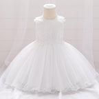 Toddler Baby Girl Party Dress Fancy Sleeveless Pageant Tutu Dresses