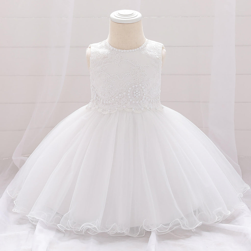 Toddler Baby Girl Party Dress Fancy Sleeveless Pageant Tutu Dresses