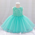 Toddler Baby Girl Party Dress Fancy Sleeveless Pageant Tutu Dresses