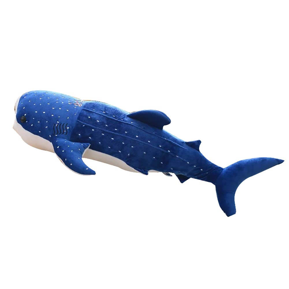 Super Large Blue Shark Plush Toys Stuffed Whale Animals Doll Lovely Children Baby Birthday Gift