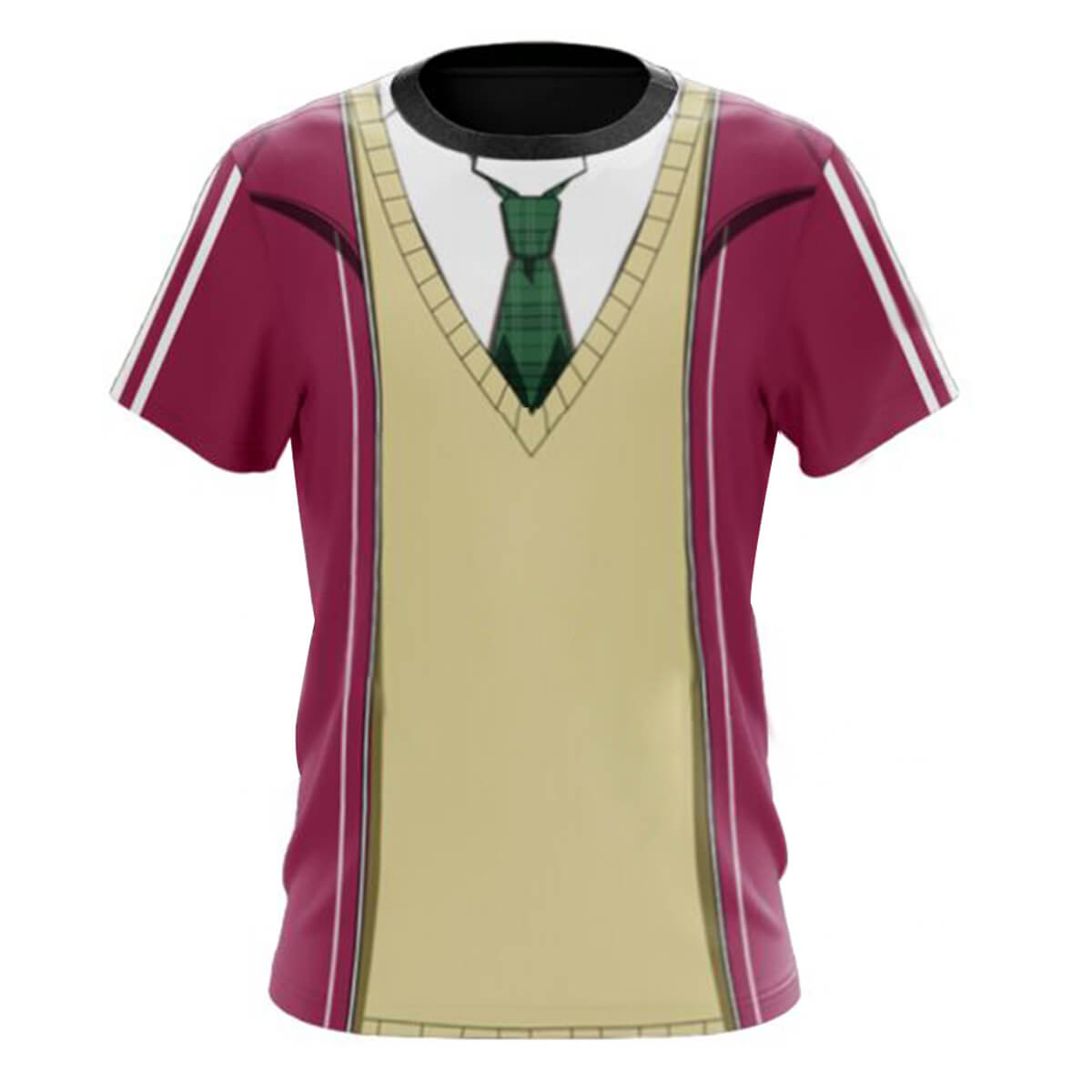 Battle Game in 5 Seconds T-shirt Shiroyanagi Yuri Cosplay Costume for Halloween