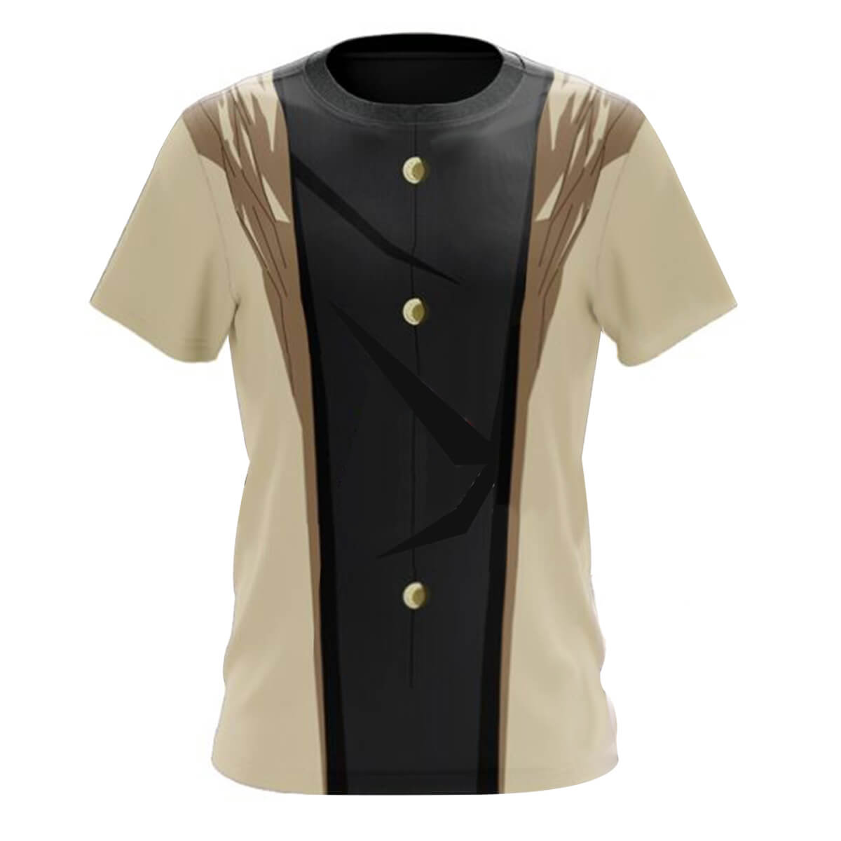 Battle Game in 5 Seconds T-shirt Shiroyanagi Yuri Cosplay Costume for Halloween
