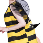 Bee Costumes for Adult and Kids Halloween Dress Up Outfit Fancy Bee Cosplay Full Set